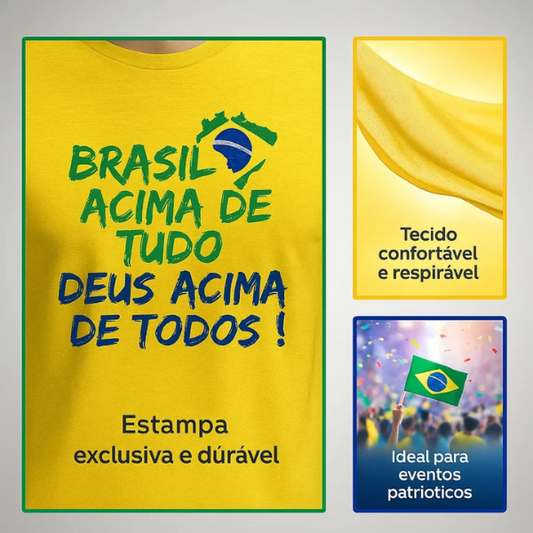 Camiseta Patriotas - 2026